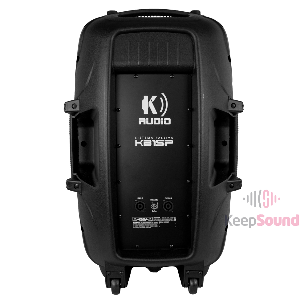 Caixa Passiva 150W 15 polegadas KB 15P - K-AUDIO - KEEPSOUND