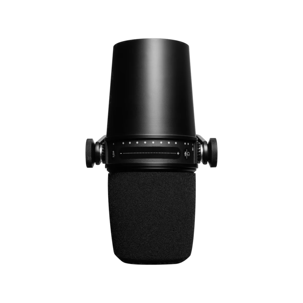 Microfone para Podcast USB/XLR Shure MV7-K com Modo Automático