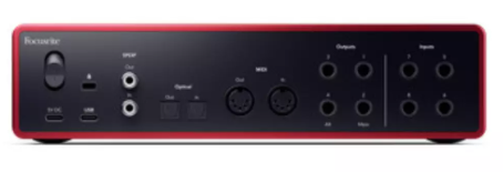 Interface de Áudio 18i16 4ª Geração - Focusrite | Keepsound