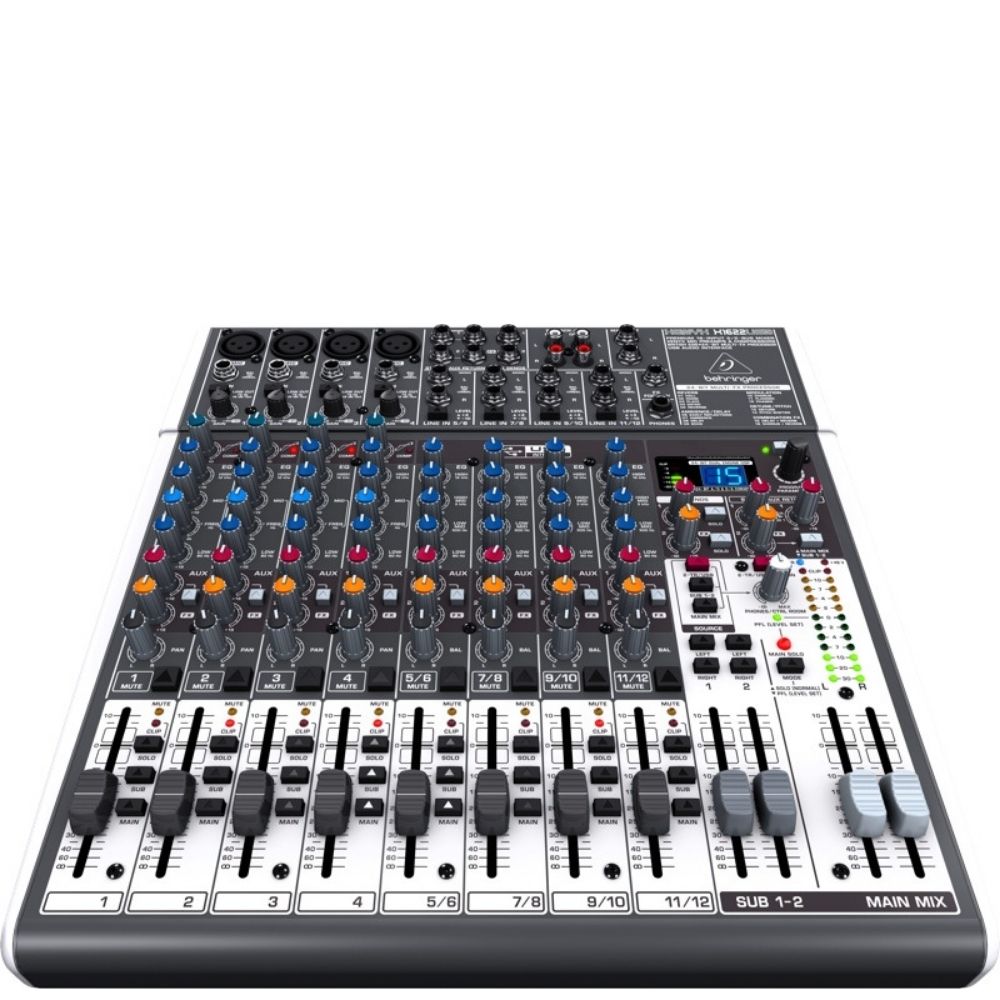 Mesa de Som Analógica 16 Canais Xenyx X1622 USB - Behringer