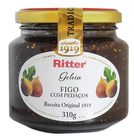 Geleia Figo Ritter Vidro 310g - giassi - Giassi Supermercados