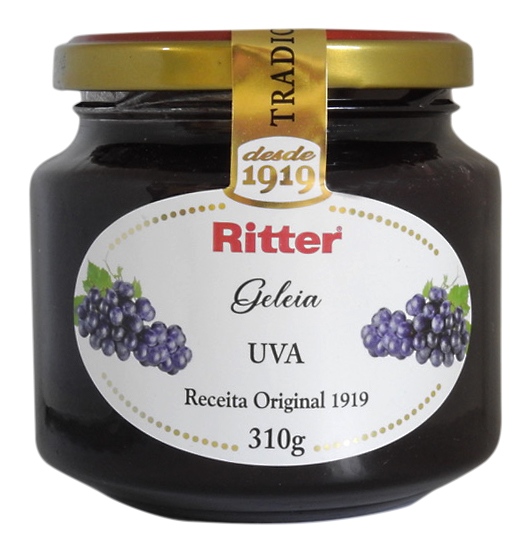 Geleia Tradicional de Uva 310g - Ritter Alimentos