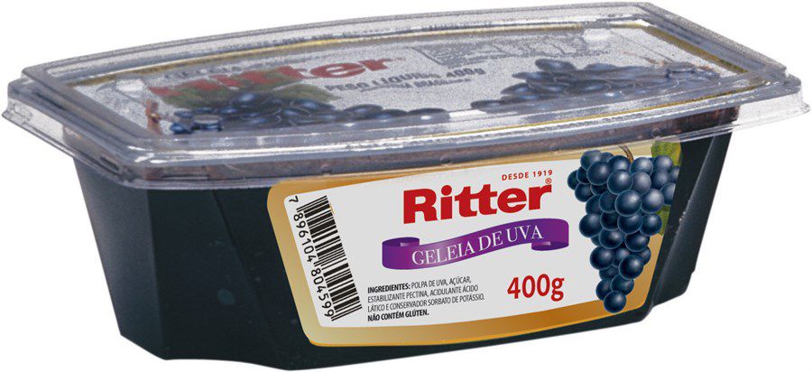 Geleia Tradicional de Uva 400g - Ritter Alimentos