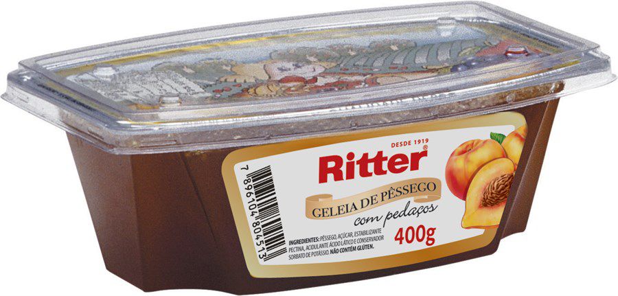 Geleia Diet de Pêssego 260g - Ritter Alimentos