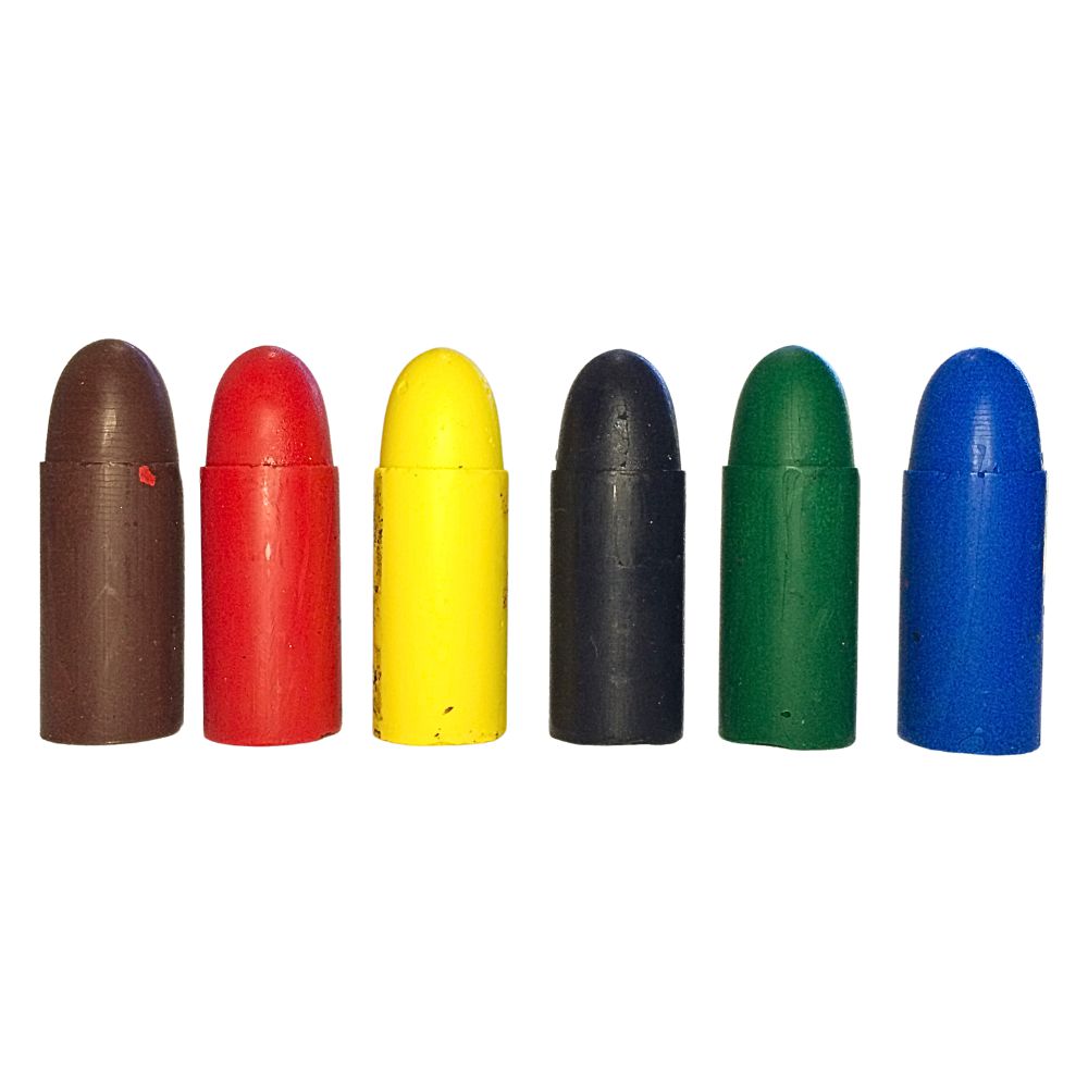 Giz de Cera Meu Primeiro Giz Jumbo com 6 Cores - Win Paper