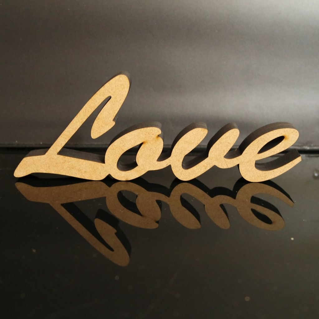 palavra nome love em mdf - Brasillaser Ateliê de Personalizados