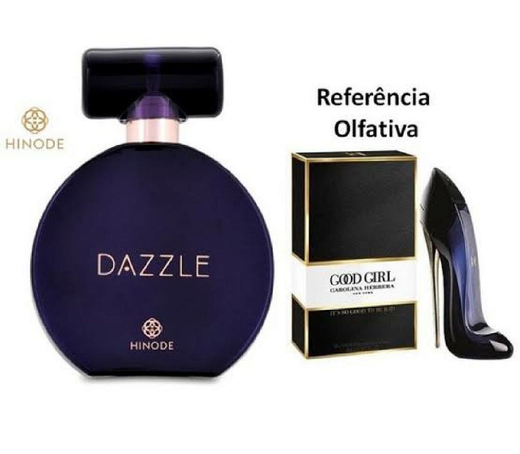 Perfume Hinode Dazzle 60ml - REFERÊNCIA OLFATIVA GOOD GIRL - Ninalô  Cosméticos e Embelezamento Geral