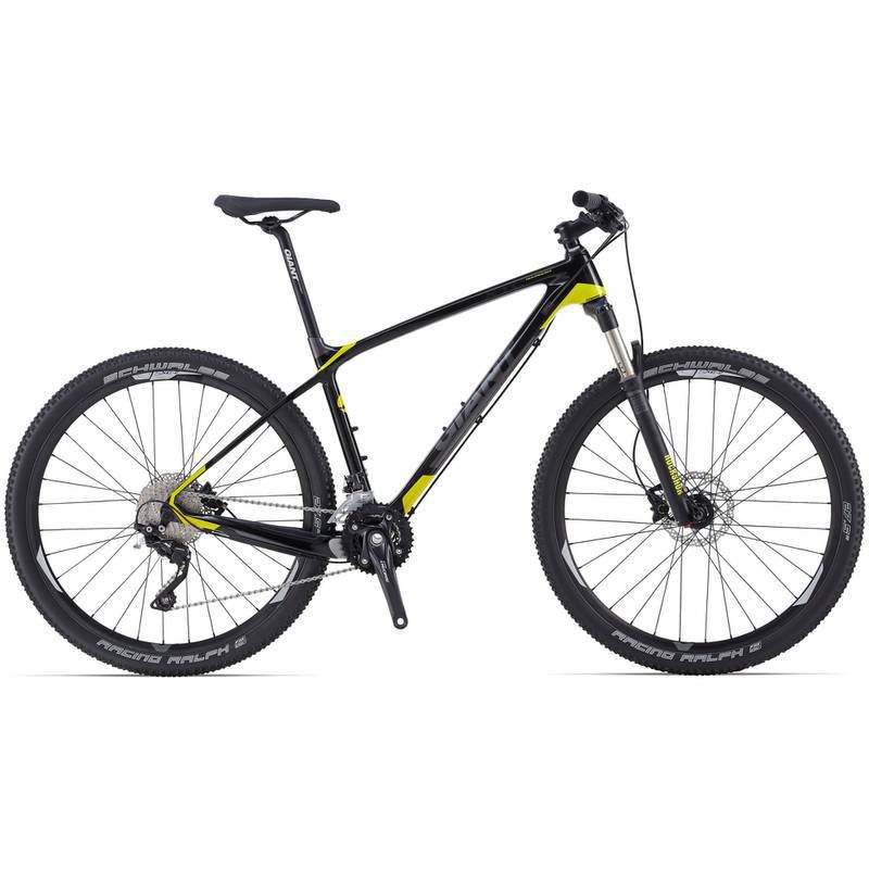 BICICLETA GIANT 27.5 XTC ADVANCED 4 COMP/AMARELO T. 22/XL - Ciclo