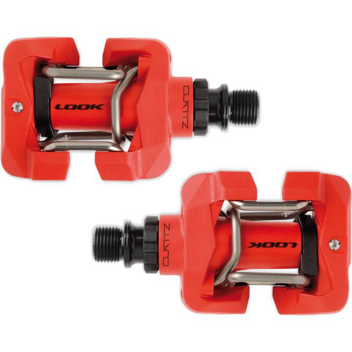 PEDAL LOOK QUARTZ II MTB VERMELHO Ciclo Caravelle
