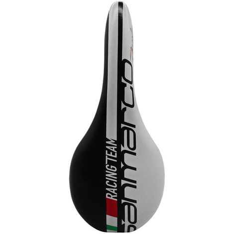 SELIM SELLE SAN MARCO ZONCOLAN RACING TEAM BRANCO/PRETO MICROFEEL