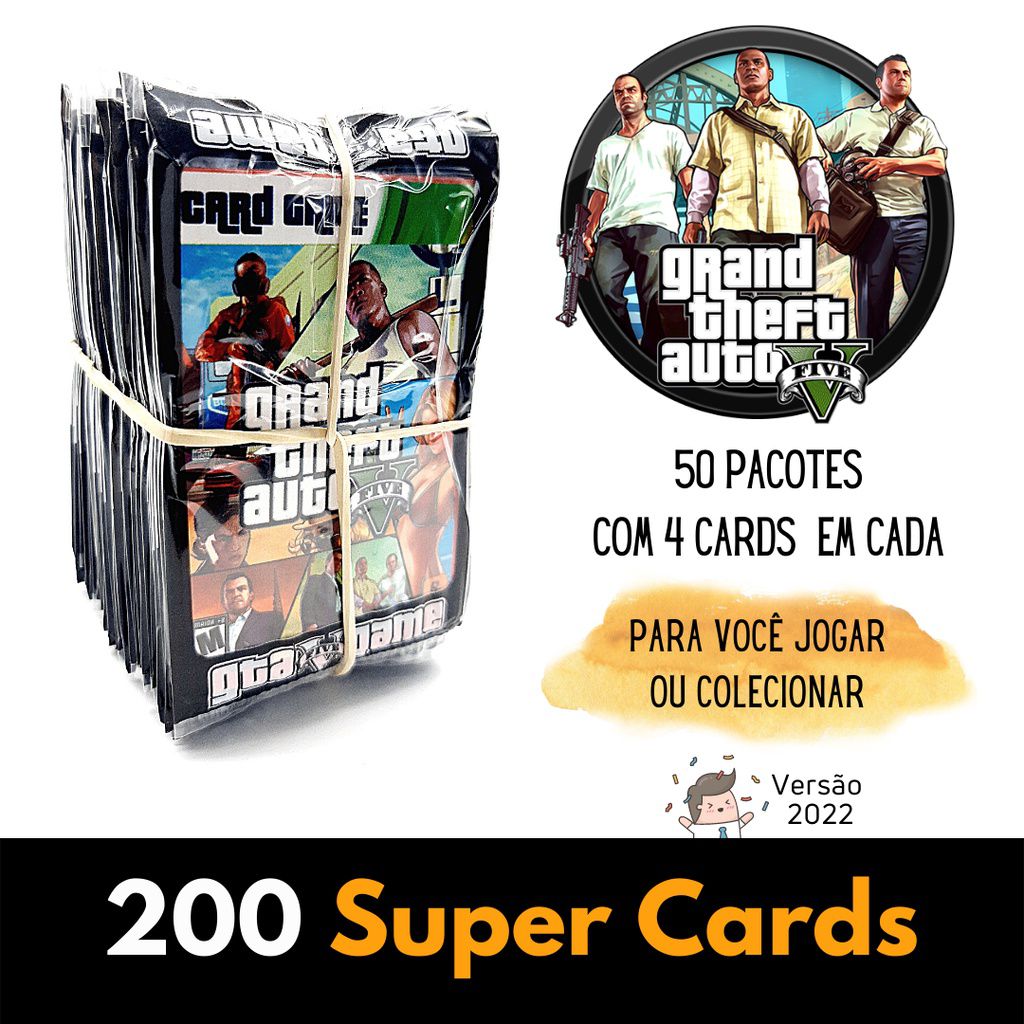 50 Pacotinhos Do Card Game Robolx Com 200 Cards