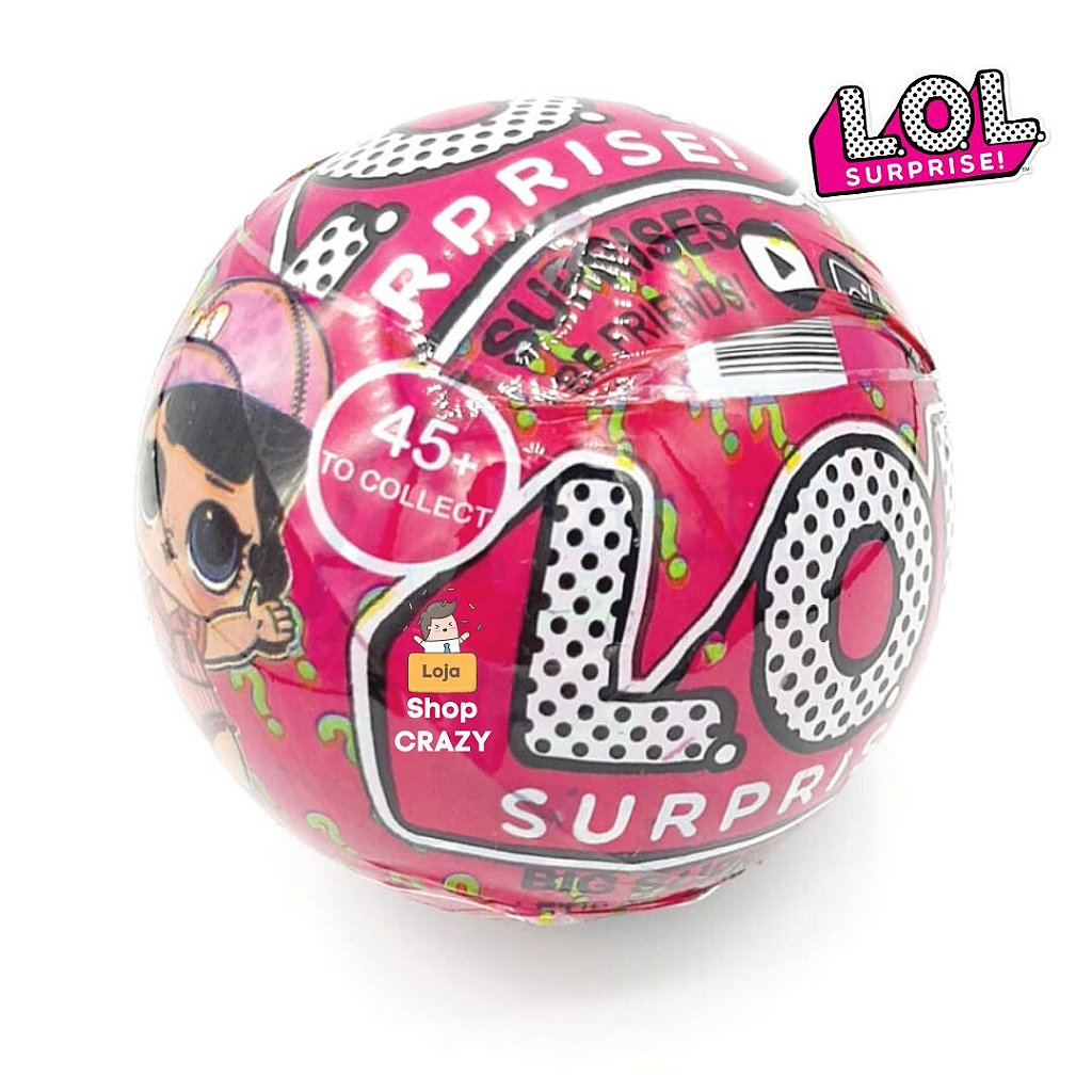 Bolas LOL Surprise 1 Boneca 4 Cards 4 99 no Pix Atacado para