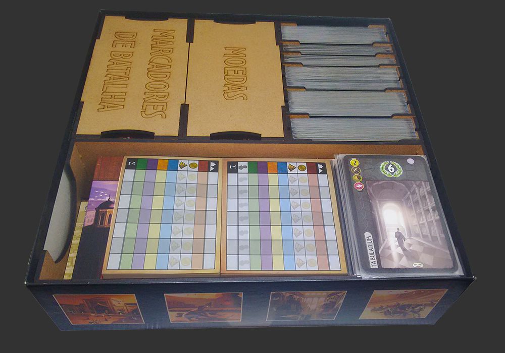 Organizador (SOFT INSERT PARANÁ) para 7 Wonders (1ª Edição