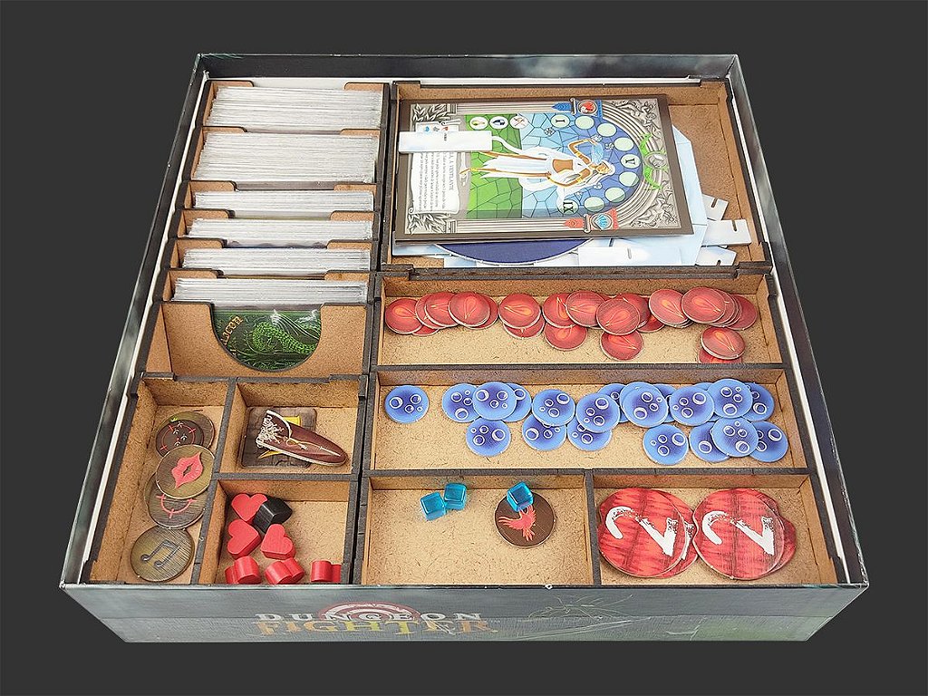 Organizador (SOFT INSERT PARANÁ) para Dungeon Fighter + Expansões