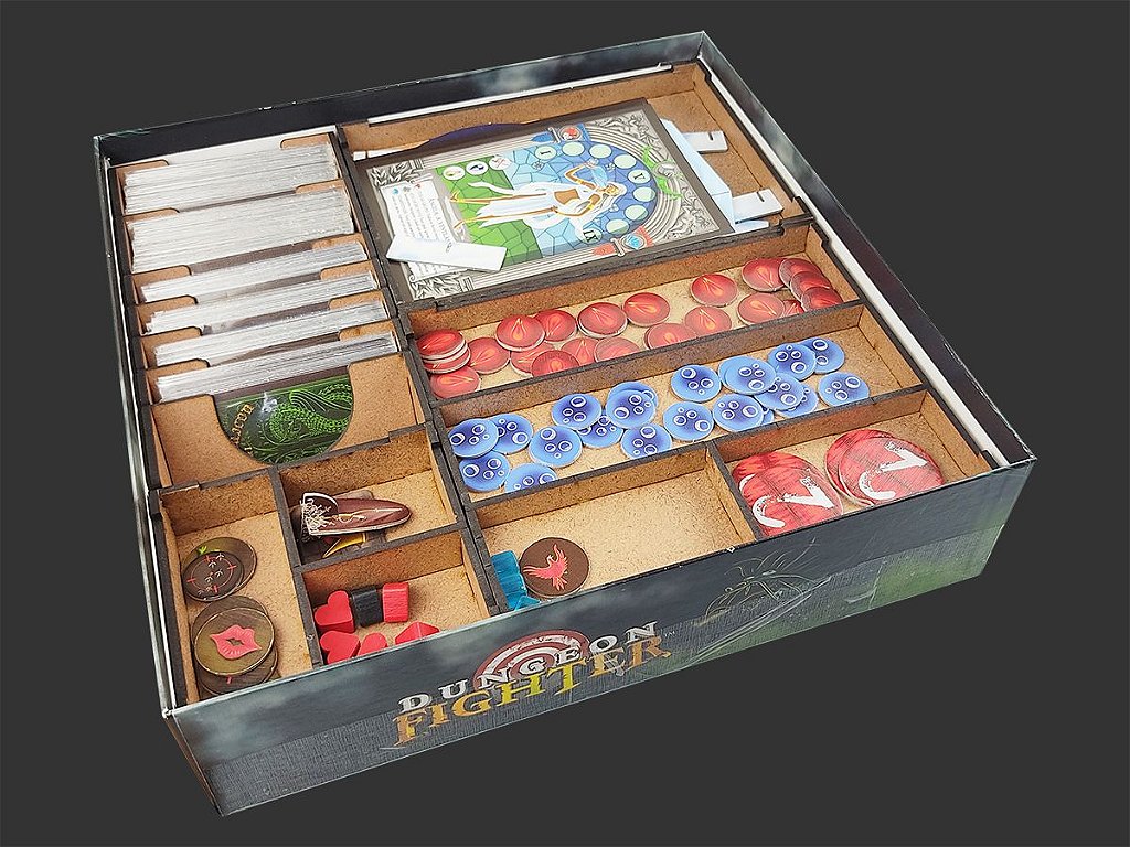 Organizador (SOFT INSERT PARANÁ) para Dungeon Fighter + Expansões