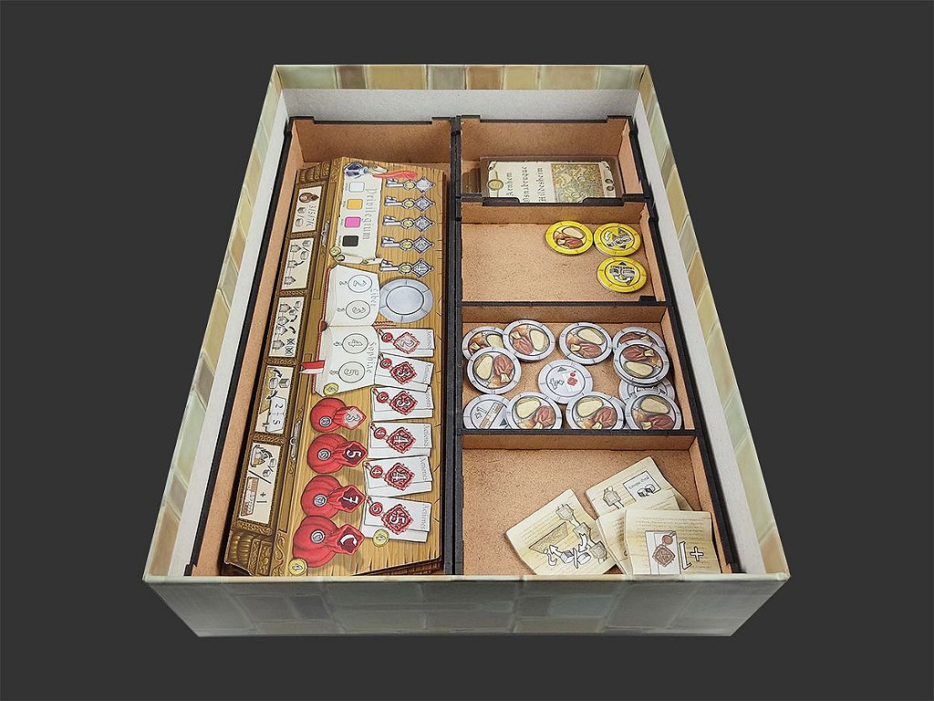 Organizador (SOFT INSERT PARANÁ) para Hansa Teutonica Big Box