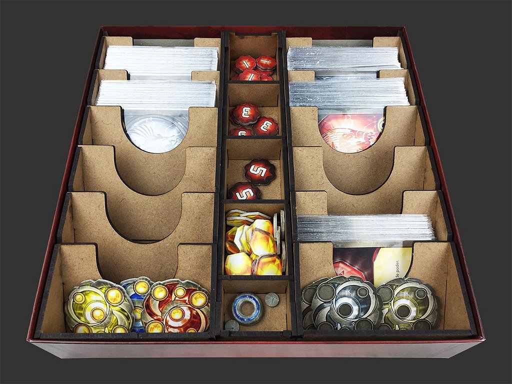 Organizador (SOFT INSERT PARANÁ) para Keyforge - Chamado dos