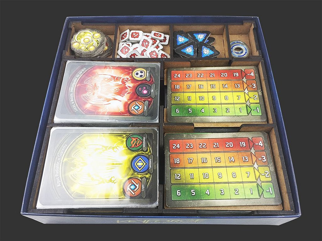 Kría Brekkan『Apotropaíosong Armor』 CD Organizador (SOFT INSERT PARANÁ) para Keyforge - Era da Ascensão