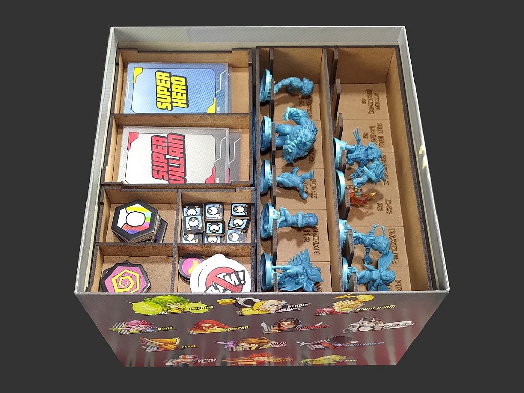 Organizador (SOFT INSERT PARANÁ) para Marvel United: X-Men - Promo