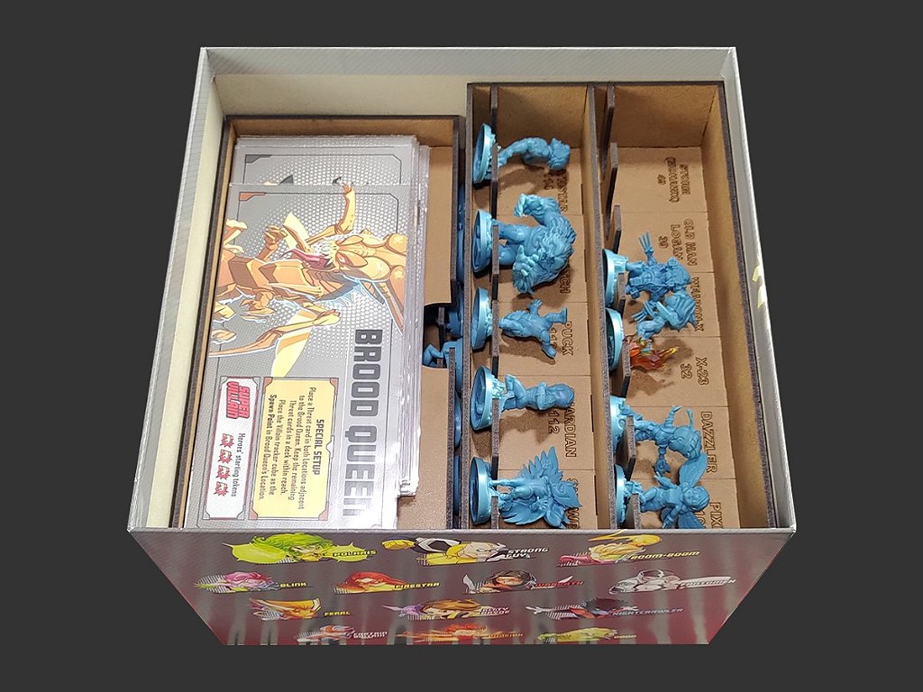 Organizador (SOFT INSERT PARANÁ) para Marvel United: X-Men - Promo