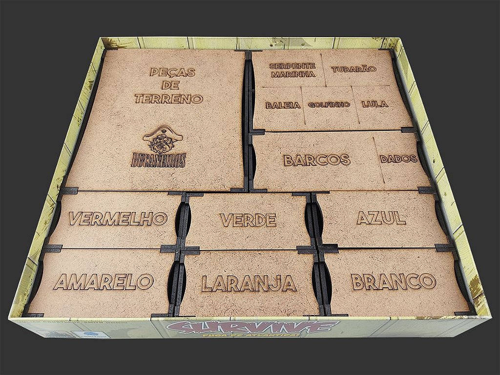 Organizador (SOFT INSERT PARANÁ) para Survive: Fuga de Atlântida