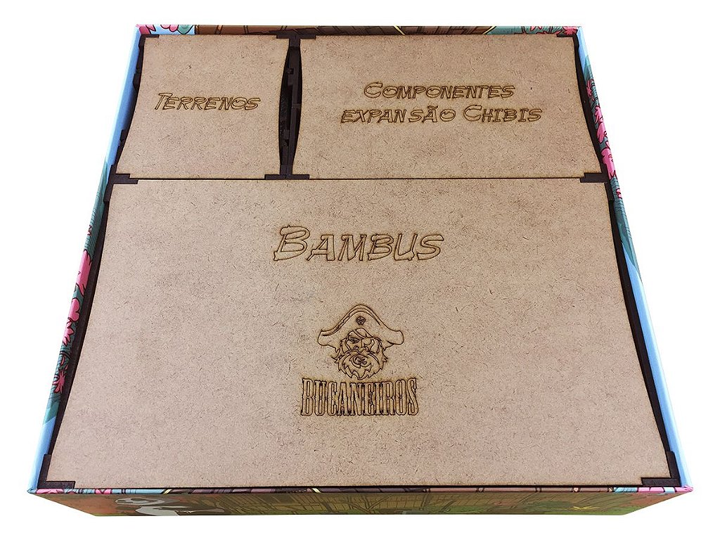 Organizador (SOFT INSERT PARANÁ) para Takenoko - Bucaneiros Jogos