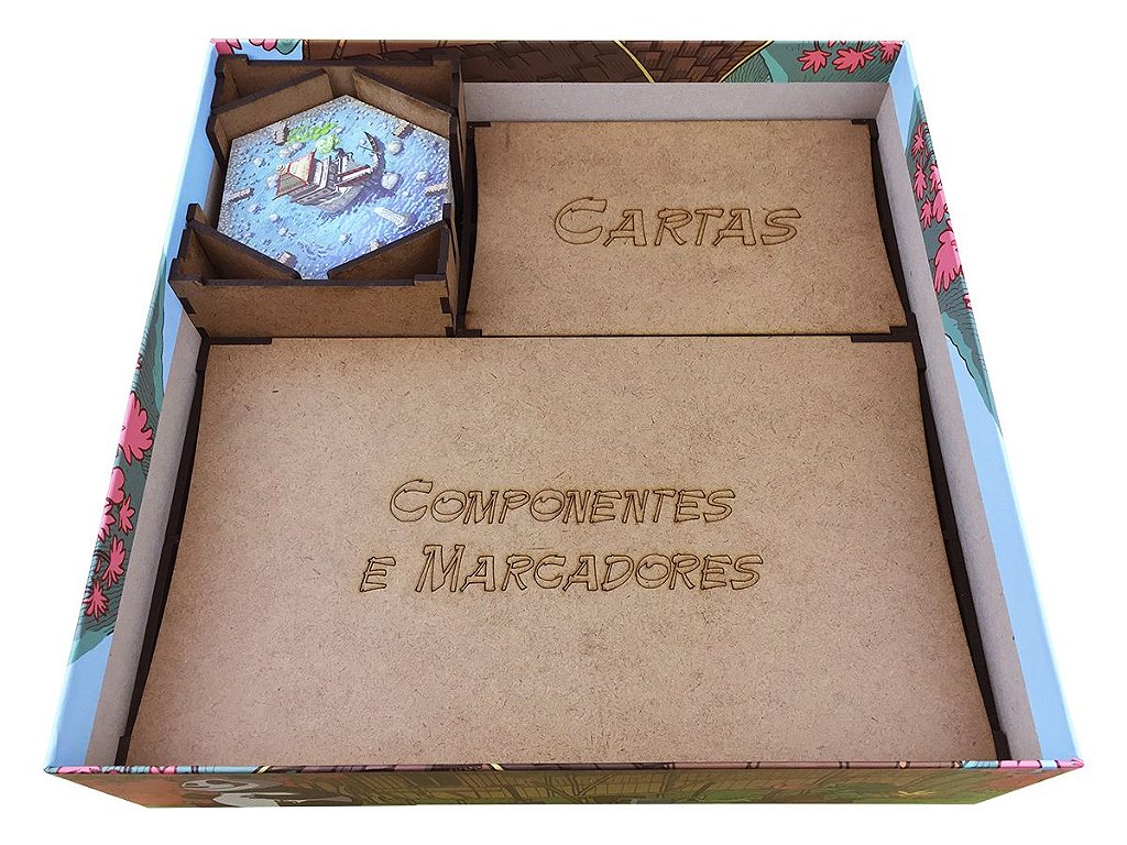 Organizador (SOFT INSERT PARANÁ) para Takenoko - Bucaneiros Jogos