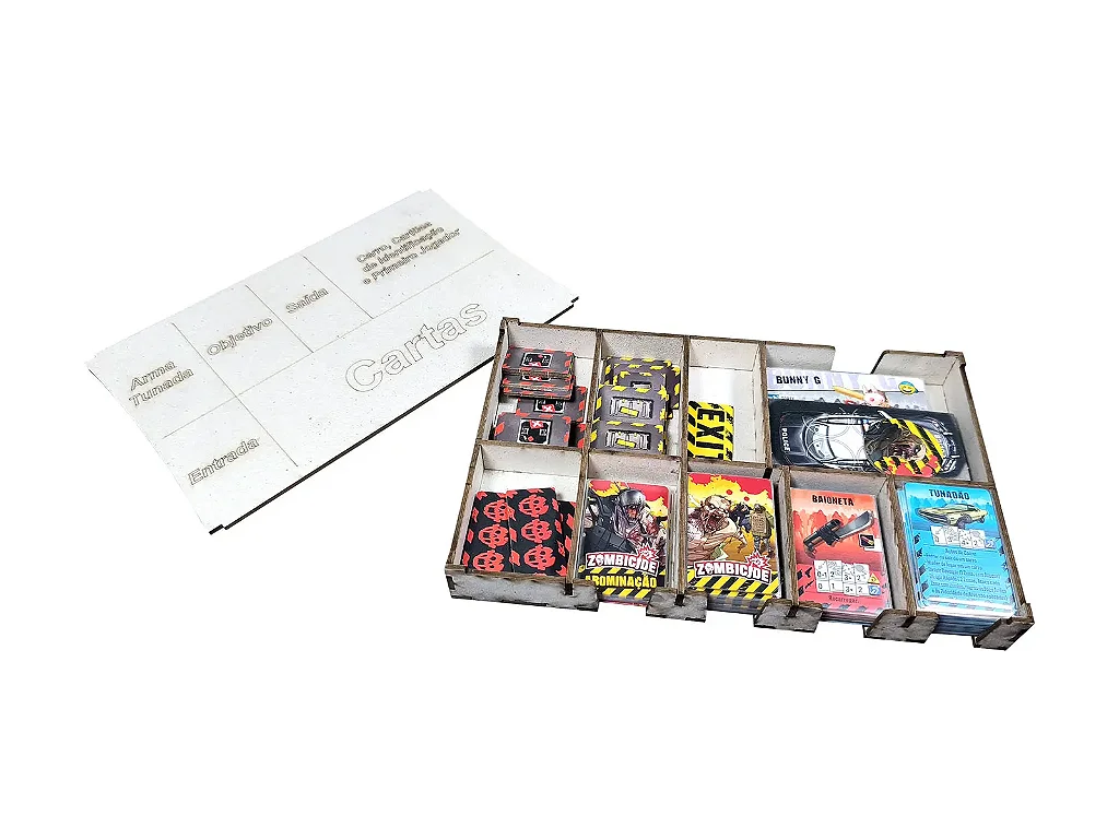 Organizador (SOFT INSERT PARANÁ) para Zombicide 2ª Edição