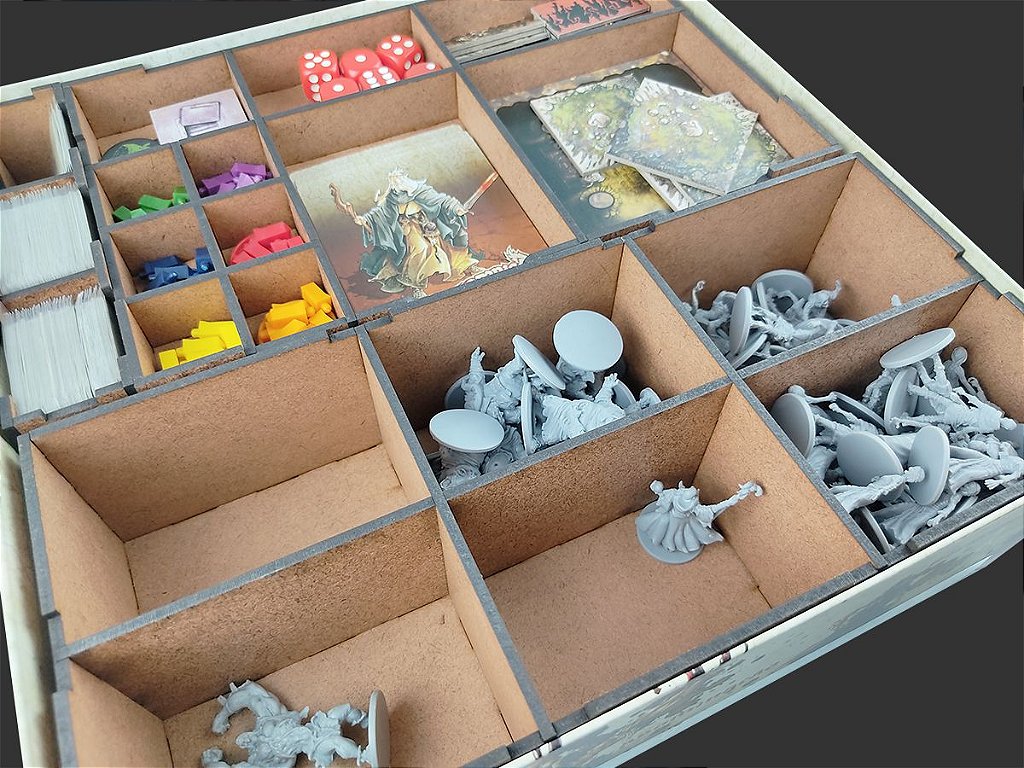 Organizador (SOFT INSERT PARANÁ) para Zombicide Black Plague