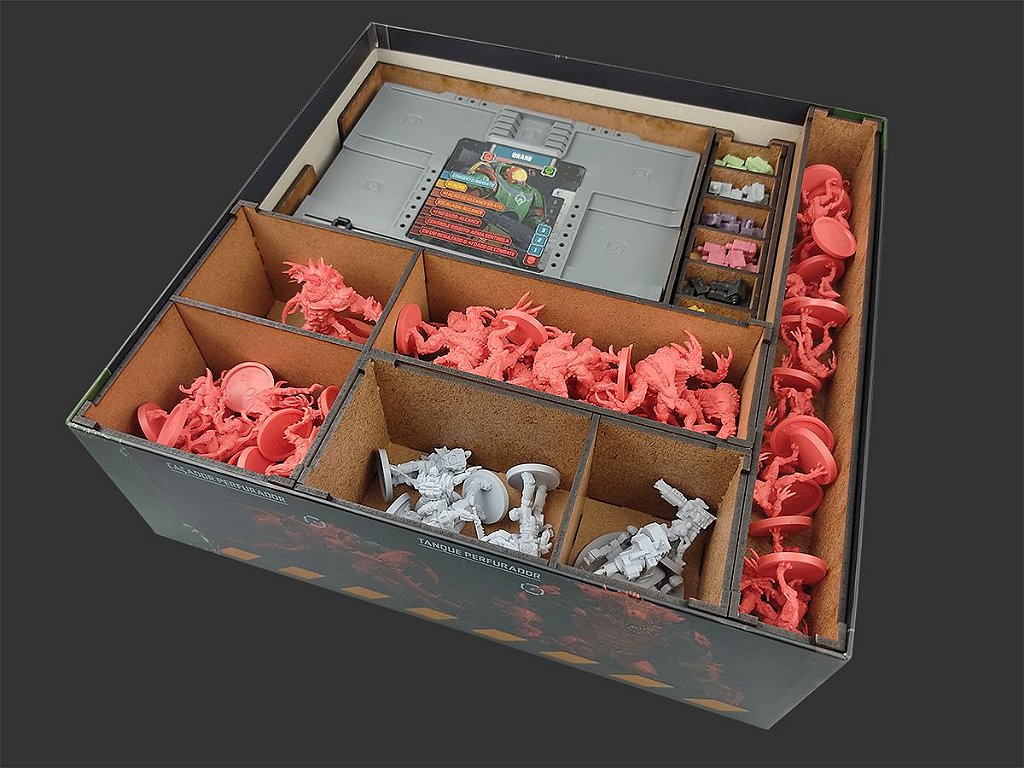 Organizador (SOFT INSERT PARANÁ) para Zombicide Dark Side
