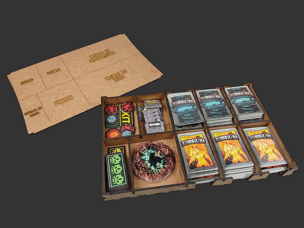 Organizador (SOFT INSERT PARANÁ) para Zombicide Dark Side