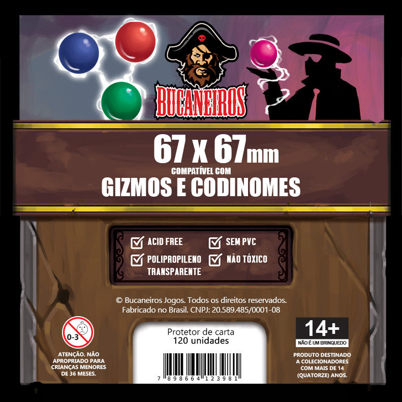 gizmos card sleeves Space Alert Board Game Compatible Card Sleeves main image 0