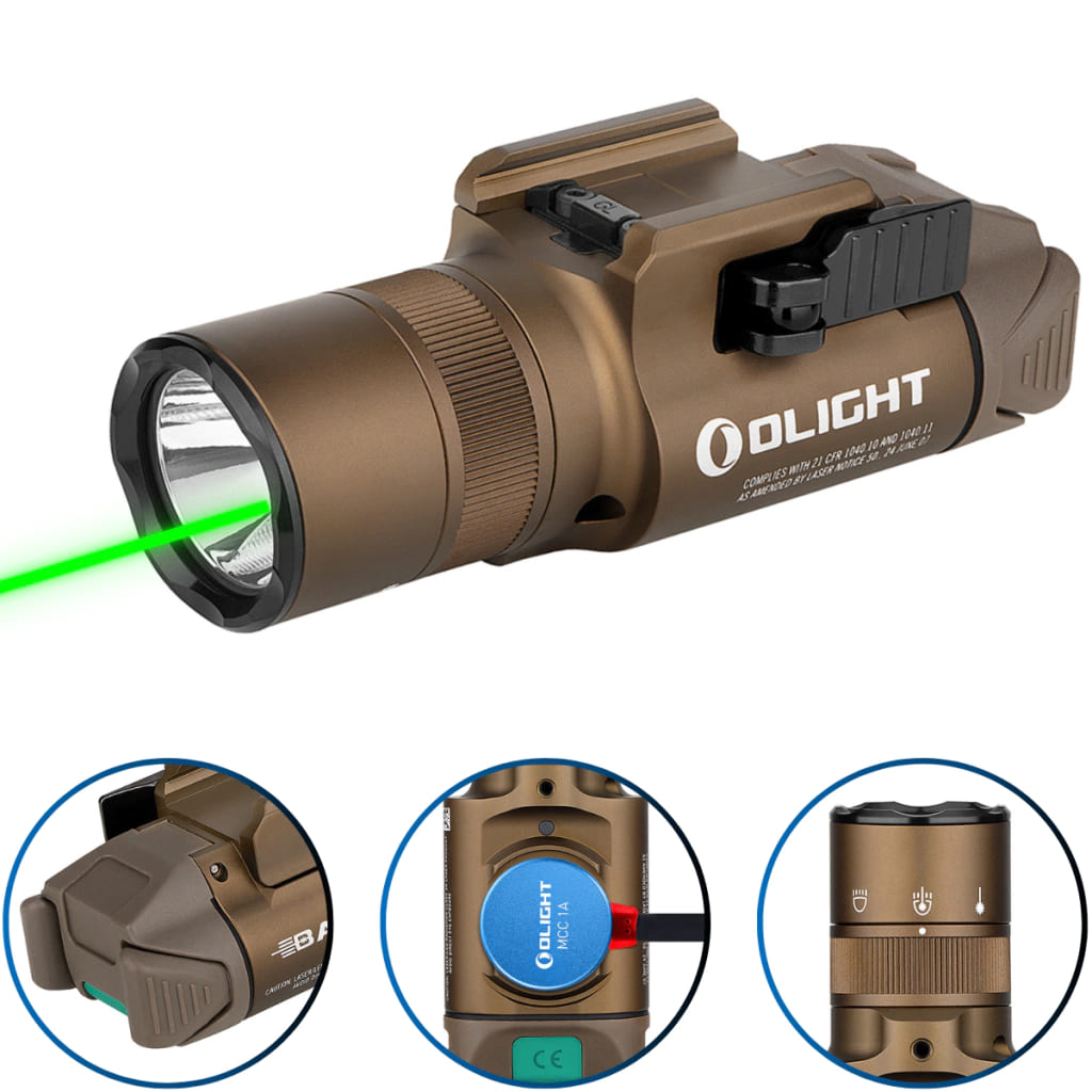 lanterna tática, olight, pl pro r, lanterna laser, lanterna glock