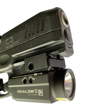 Lanterna Olight Baldr S 800 Lúmens 130 Metros Laser Verde