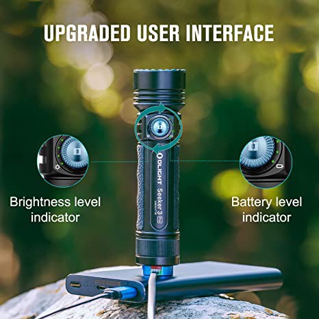LANTERNA - OLIGHT - SEEKER 3 PRO - 4200 LÚMENS - CH COLDRES
