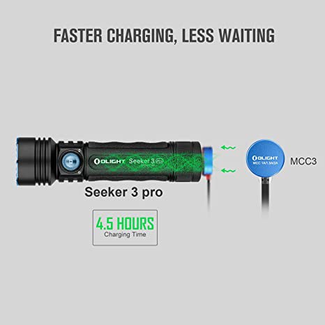 LANTERNA - OLIGHT - SEEKER 3 PRO - 4200 LÚMENS - CH COLDRES