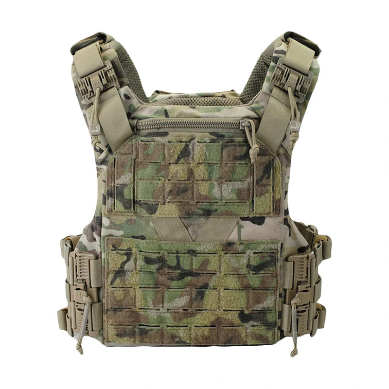 陸自迷彩　K-19 Type Plate Carrier COLETE - PLATE CARRIER K19 3.0 - COR MULTICAM ORIGINAL - AGILITE