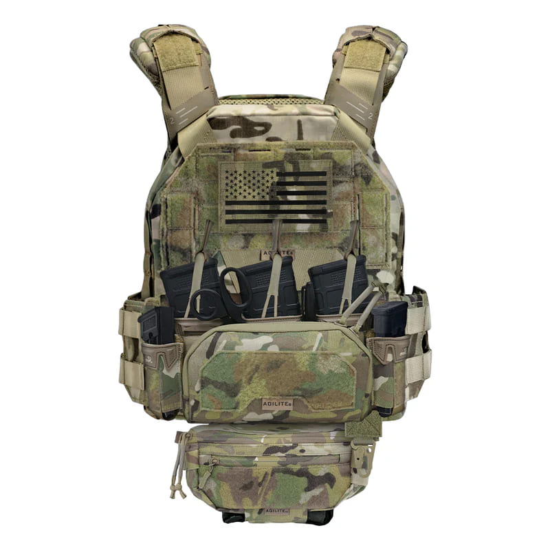 【実物】AGILITE MULTICAM プレートキャリア　K-ZERO COLETE - PLATE CARRIER K-ZERO - MULTICAM ORIGINAL- AGILITE - CH