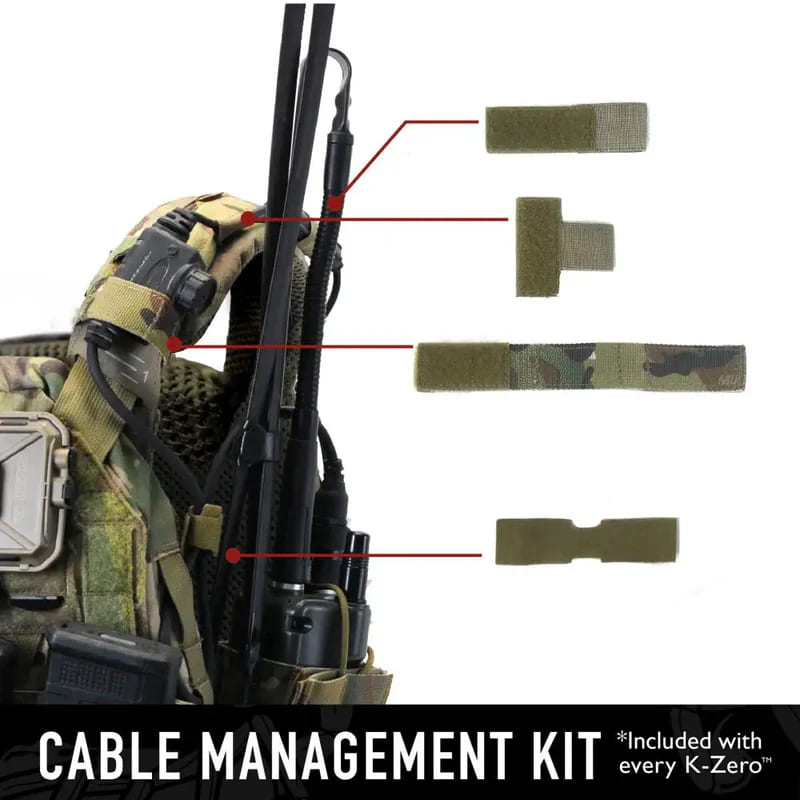 COLETE - PLATE CARRIER K-ZERO - MULTICAM ORIGINAL- AGILITE - CH