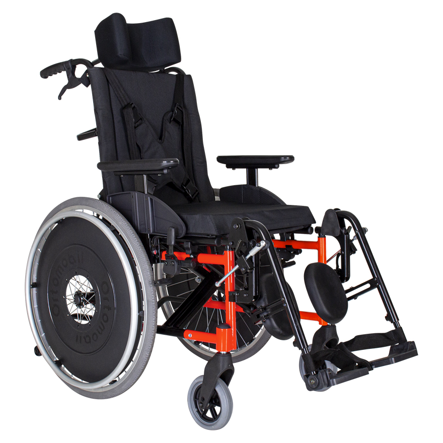 Cadeira de rodas RECLINÁVEL - GRUPO SANPE- Tudo em equipamentos  hospitalares e Nutrição.