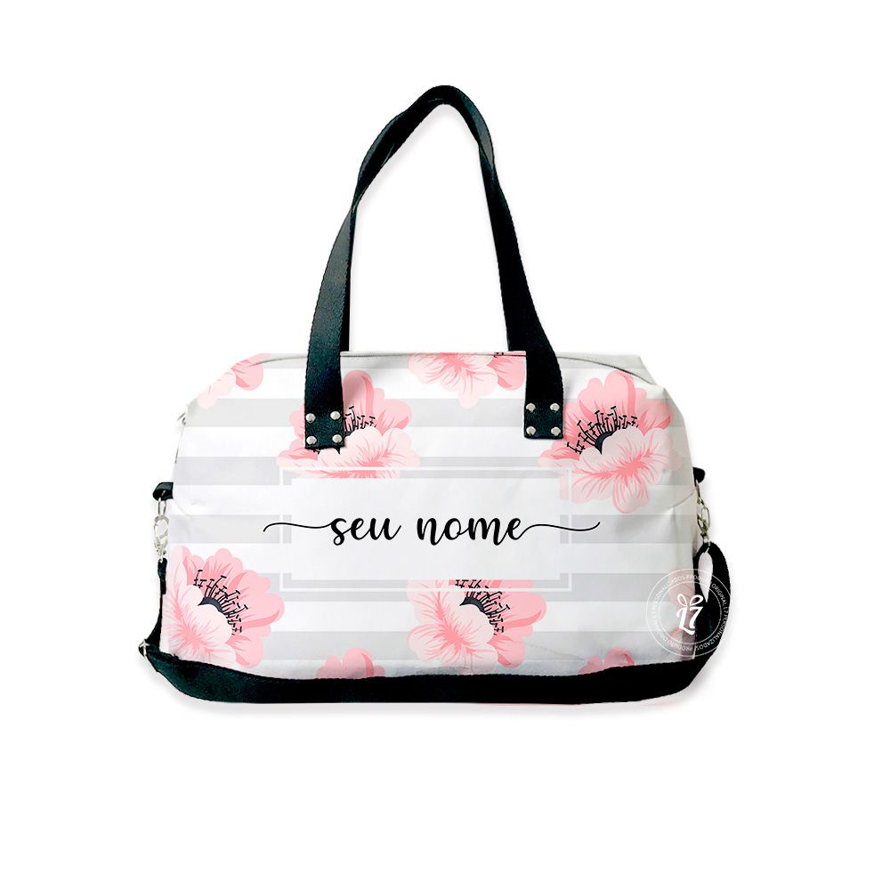 floral holdall bolsa
