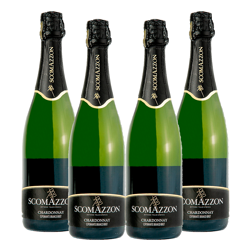 Caixa Brut Chardonnay - 4 garrafas - eVintage - Apaixonados por Vinhos