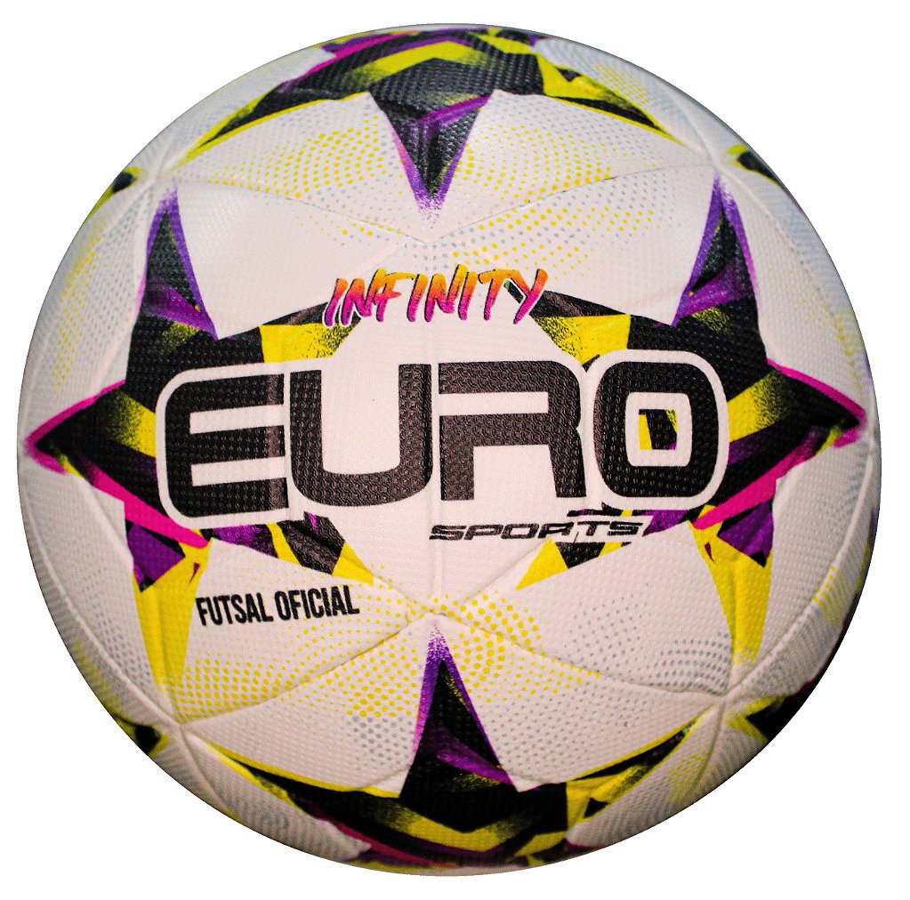 Bola Euro Futebol Campo Futuro Amarela e Preta - Único - Bola de