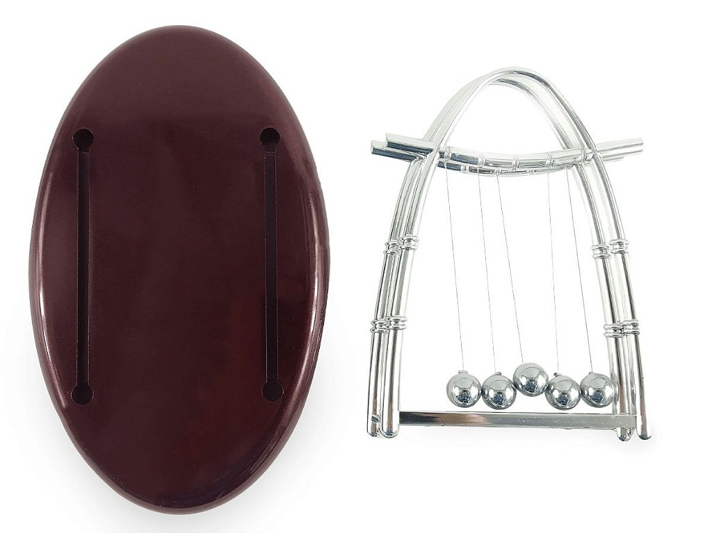 Pendulo Newton Oval Pequeno Enfeite Decorativo Bolas De Metal Base De  Plástico Linha Nylon - Negócio de Gênio - Diferentes produtos com ofertas  incríveis encontradas somente aqui. Escolha os produtos que combinam