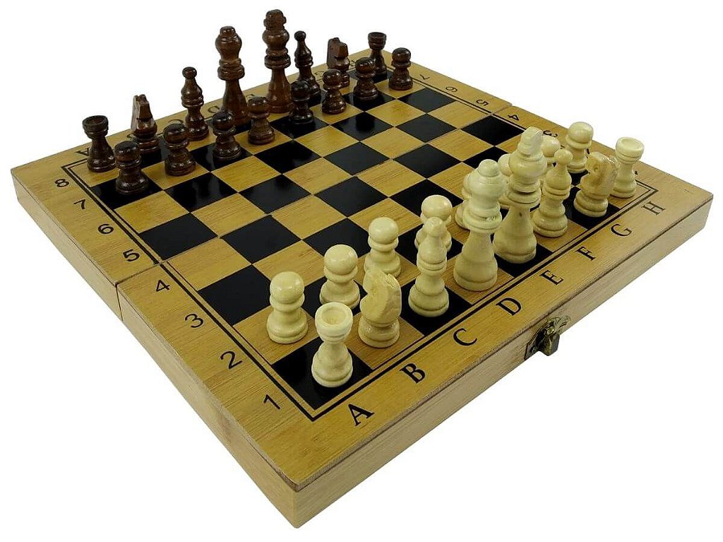 Novo Design 3 Em 1 Xadrez De Madeira Backgammon Damas Jogos De Viagem  Xadrez Conjunto Tabuleiro Draughts Entretenimento Presente Natal - Jogos De  Xadrez - AliExpress