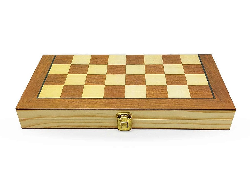 Jogo de tabuleiro xadrez dama 3 em 1 chess set pequeno hoyle 1