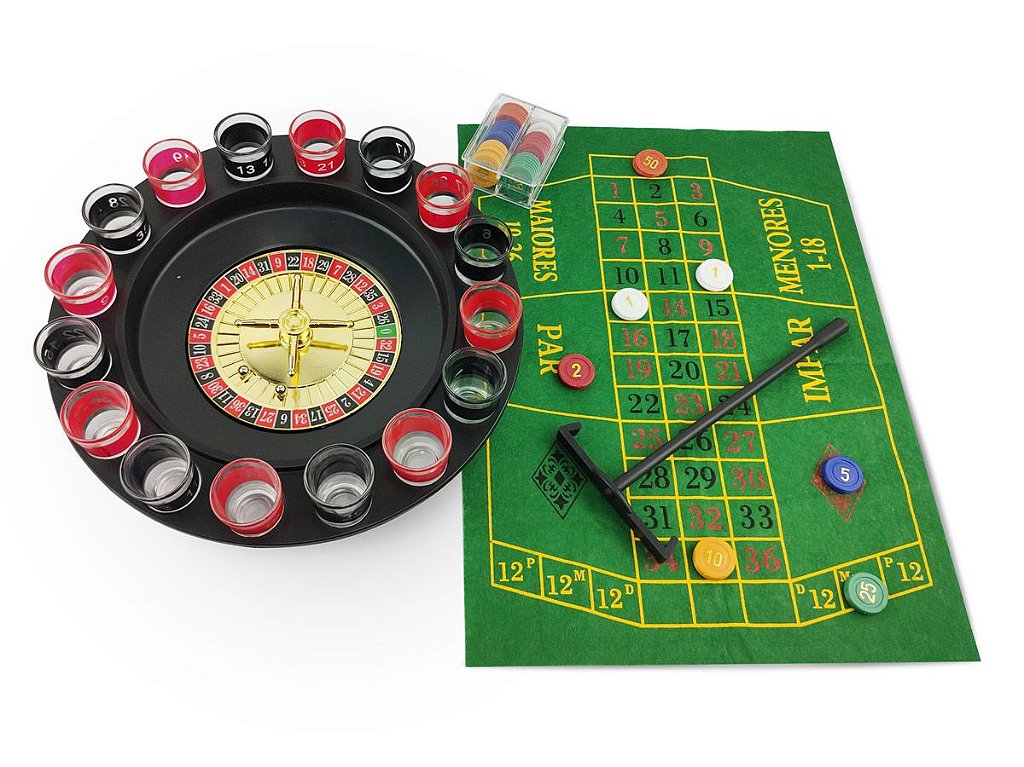 Beber jogo de roleta conjunto com 16 copos de tiro 30 x 30 cm jogo de jogo  festa diversão mínimo 2 jogadores casino, ideia de presente, jogo de casal,  presente de presente