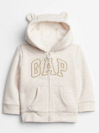 dark brown gap moletom com capuz