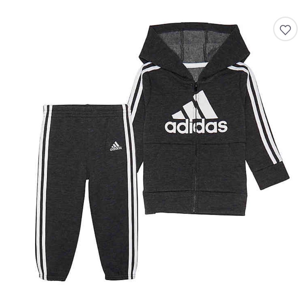conjunto adidas com capuz