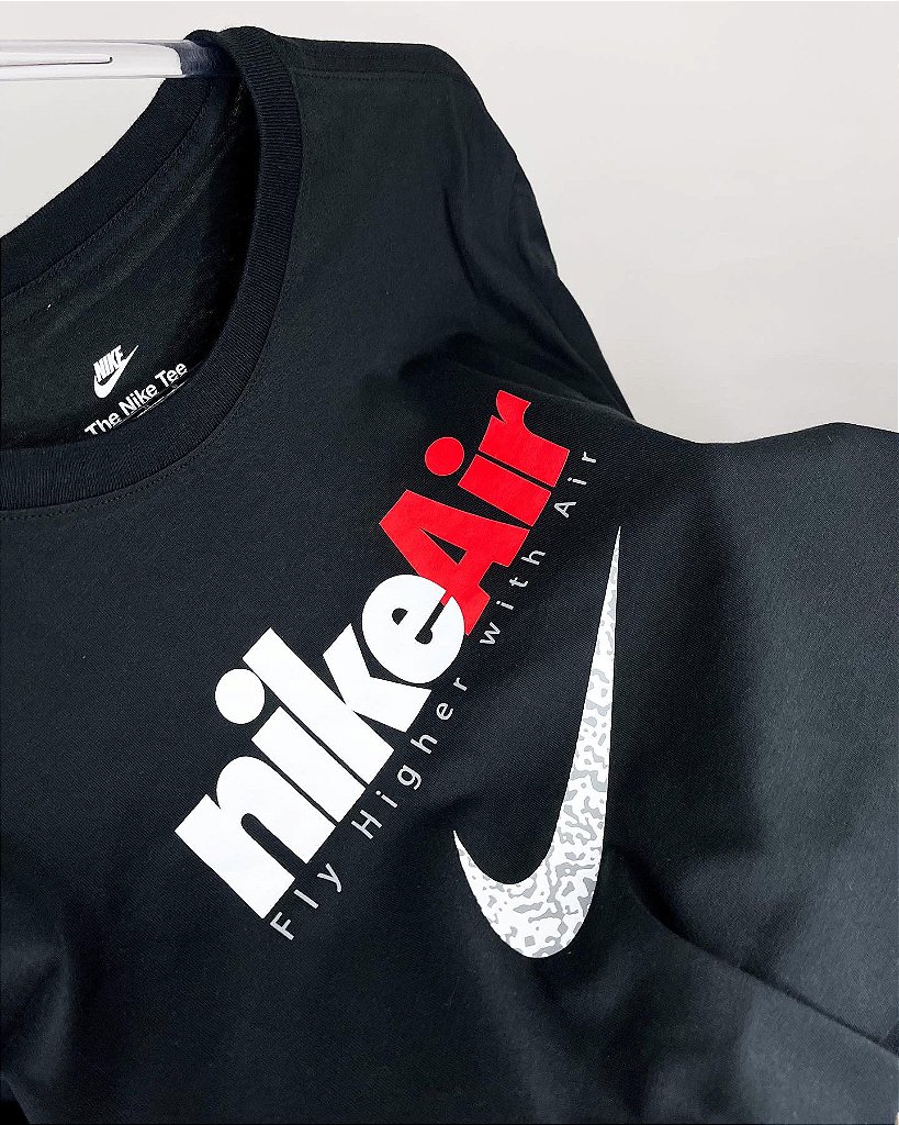 Manga Longa Nike Air Fly Preta - DFR.Clothing